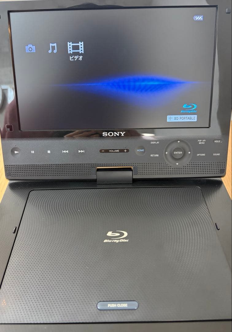 タイムセール！【美品】SONY ポータブルDVD、ブルーレイプレーヤー