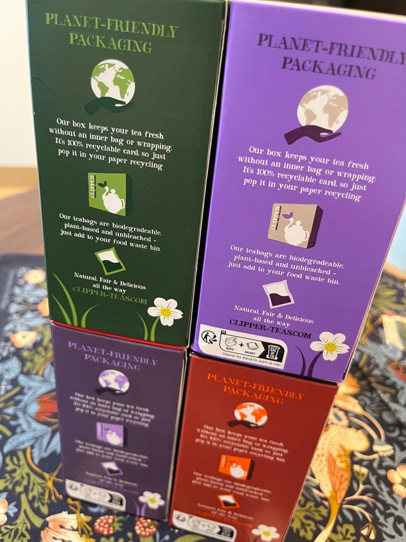 CLIPPER 英国直送！紅茶4種類 飲み比べセット
