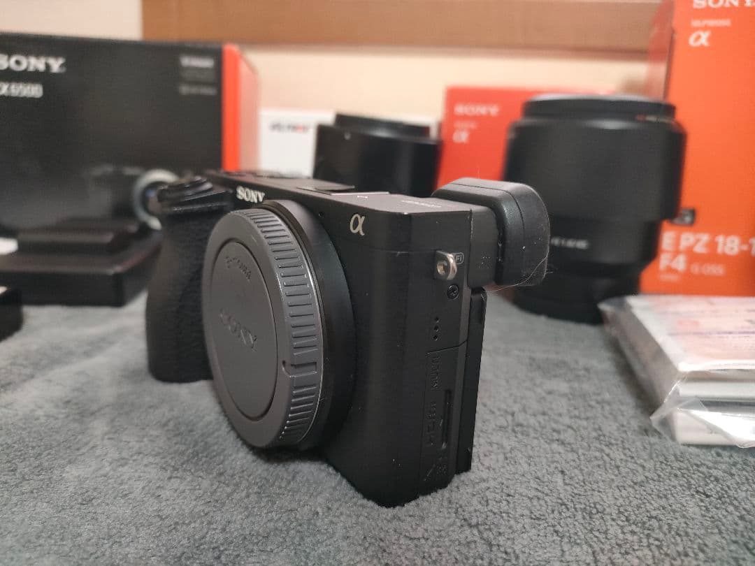 究極フルセットSONY α6500 ＋レンズ4本 ＋ バッテリー3個