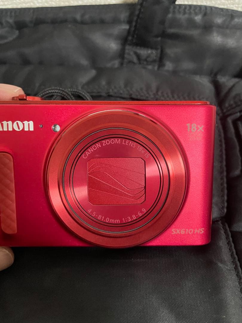 Canon PowerShot SX610 HS レッド