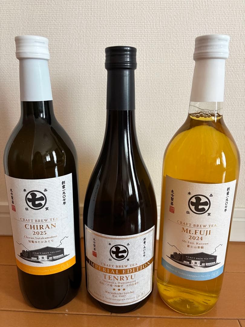 丸七製茶 CRAFT BREW TEA ボトリングティー3本