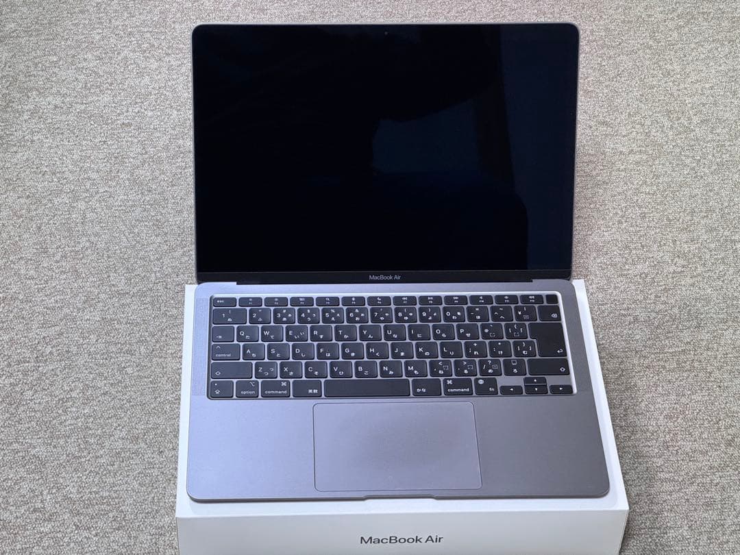AppleCare+付MacBookAir M1 16/512GBスペースグレー