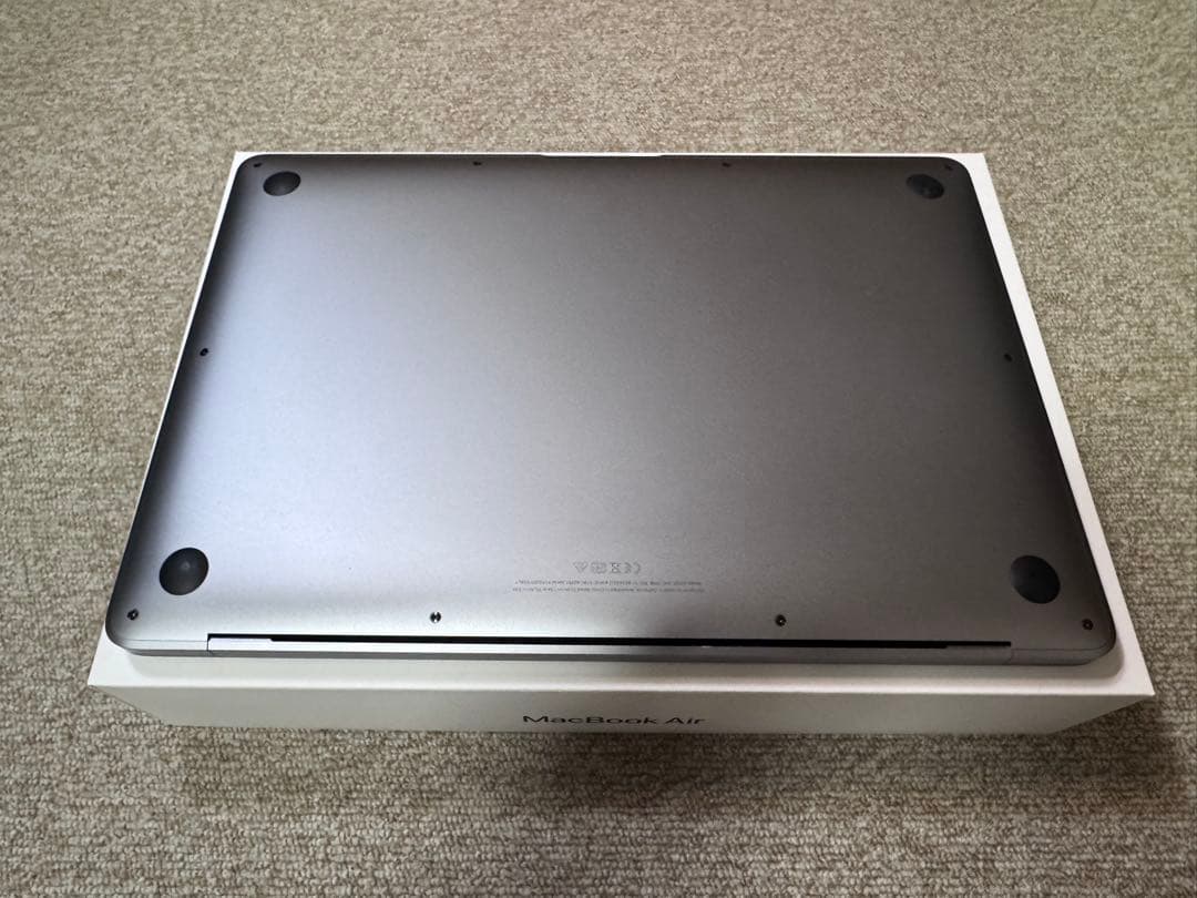 AppleCare+付MacBookAir M1 16/512GBスペースグレー