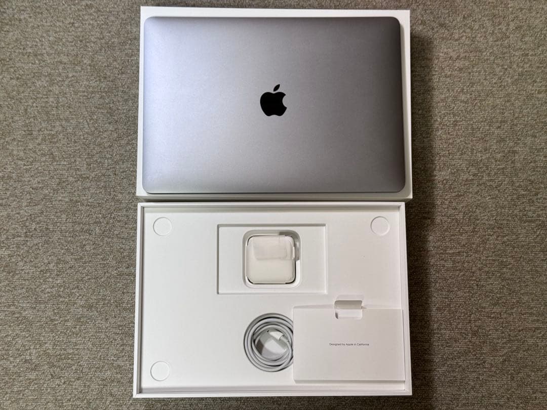 AppleCare+付MacBookAir M1 16/512GBスペースグレー