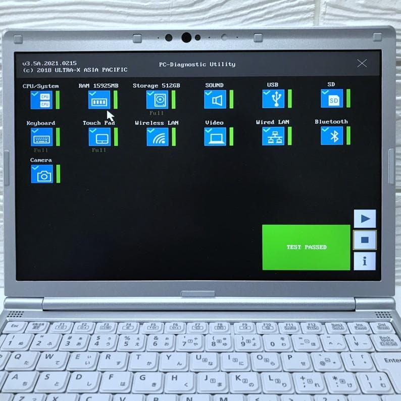 非常に綺麗な部類》レッツノートCF-SV1／16GB／Office2024認証