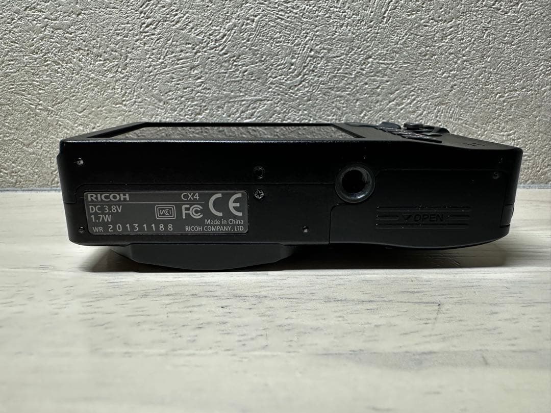 【美品】RICOH CX4 コンパクト デジタル カメラ ブラック リコー