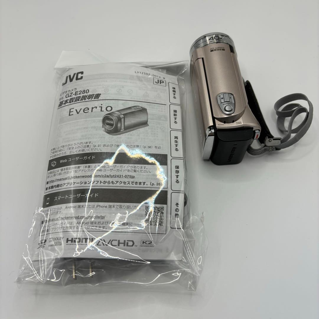 ケンウッド　GZ-E280-N JVC ビデオカメラ　ハンディカム