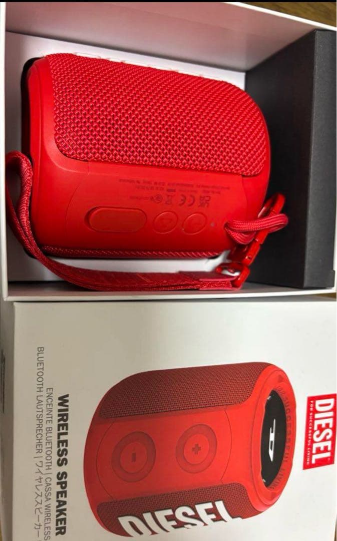 ア*ー様 DIESEL Bluetooth スピーカー レッド