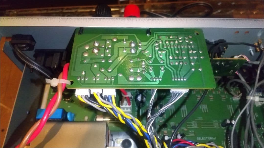 SANSUI A-α7 プリメインアンプ メンテナンス済み 希少サイドウッド付き
