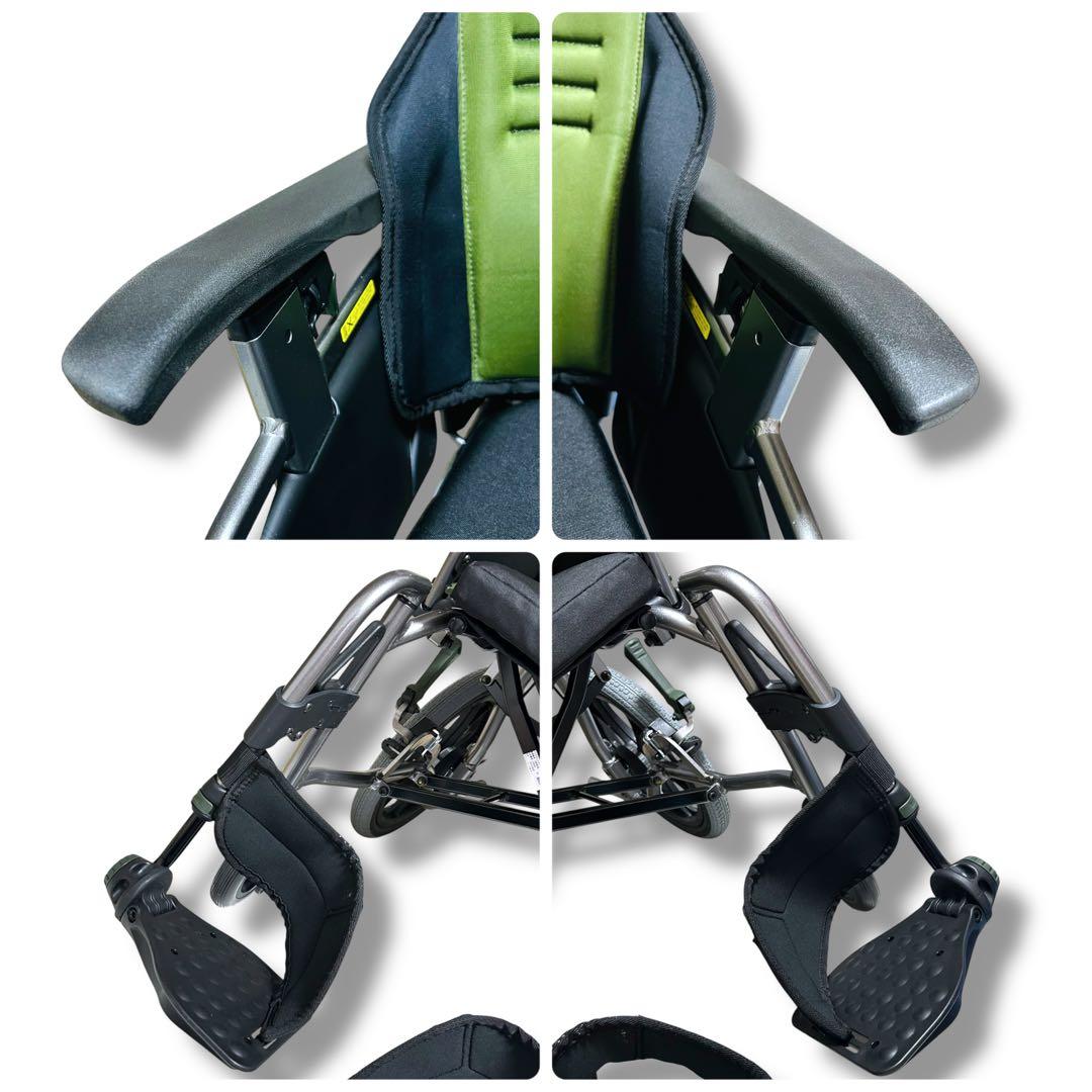 【未使用品】高級 パラマウント製 Gra-Fit Exe 多機能 介助式 車椅子