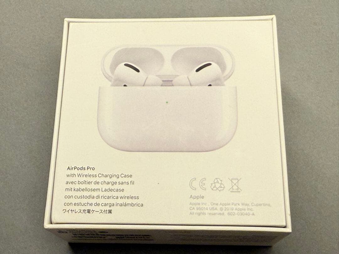 AirPods Pro 第一世代 本体 ホワイト 充電ケース・箱付き