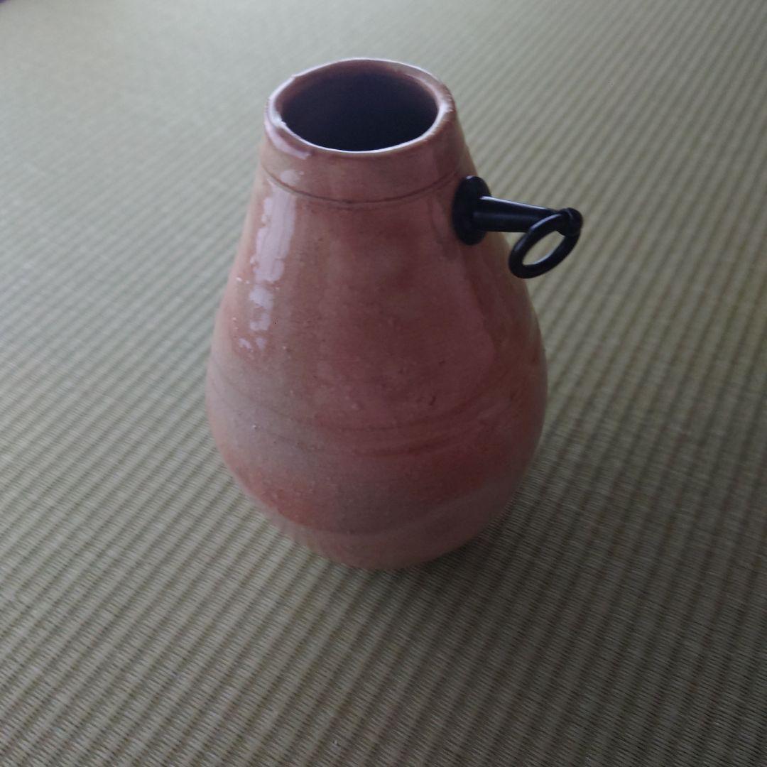 十三代 田原陶兵衛 萩焼 掛花入 共箱 茶道/茶道具