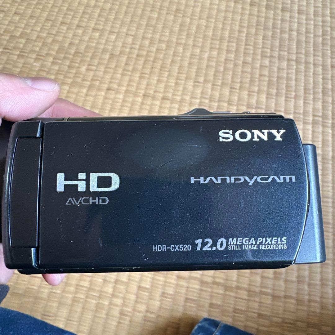 sony HDR-CX520 ビデオカメラ