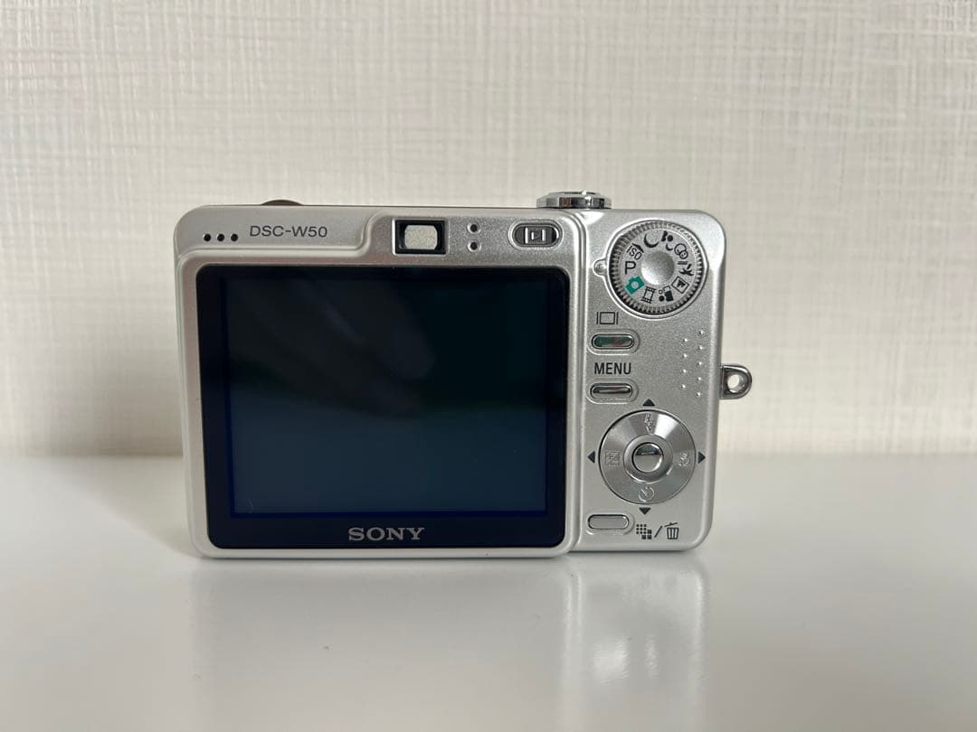 122 SONY cyber shot DSC-W50 コンデジ