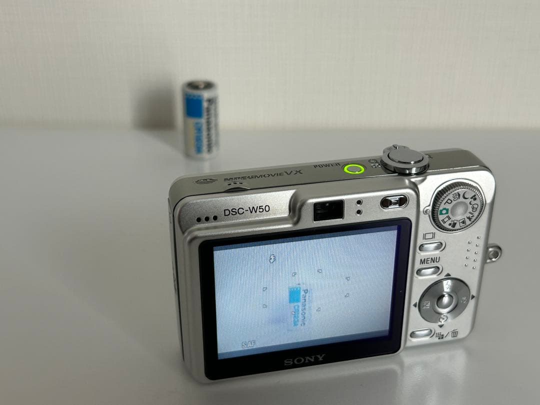 122 SONY cyber shot DSC-W50 コンデジ