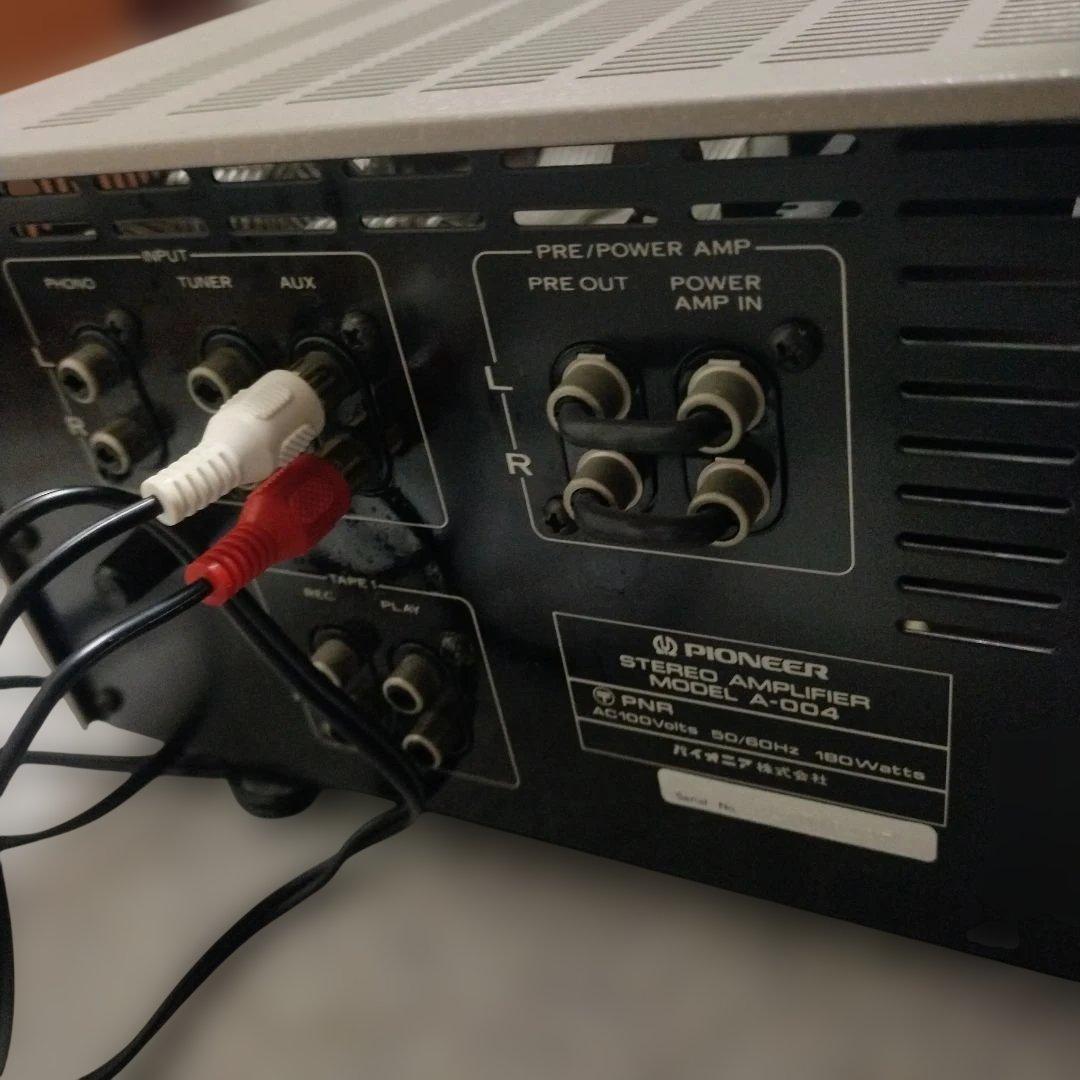 Pioneer ステレオプリメインアンプ A-004