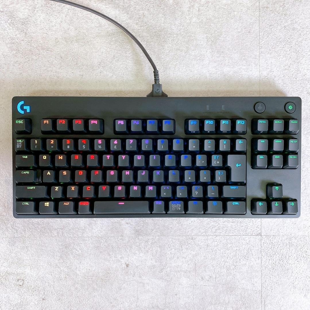 ロジクール G PRO ゲーミングキーボード 赤軸 GX Red 日本語配列