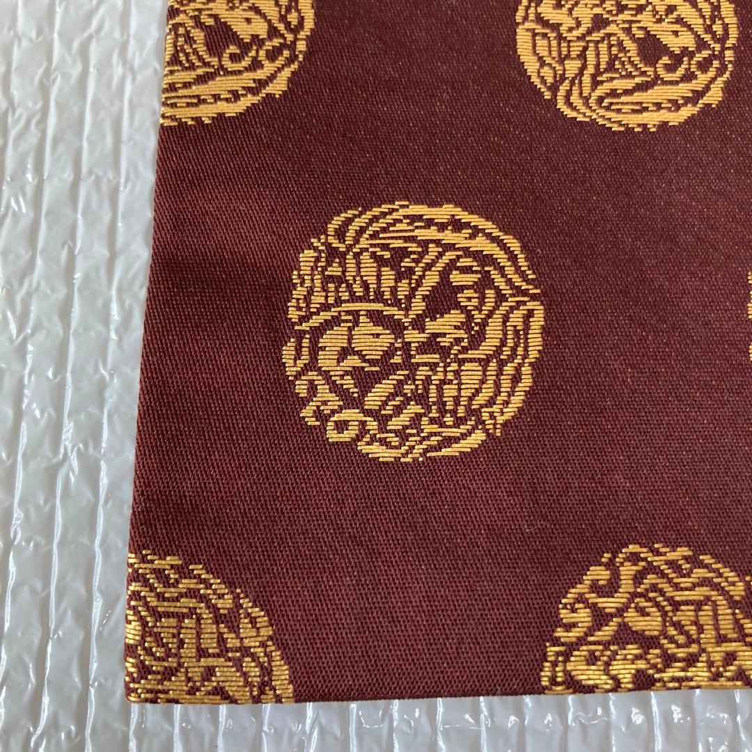 TS71 北村徳斎 古帛紗 茶道具 正徳二年創業 徳齋名物裂研究所 金襴 縹地