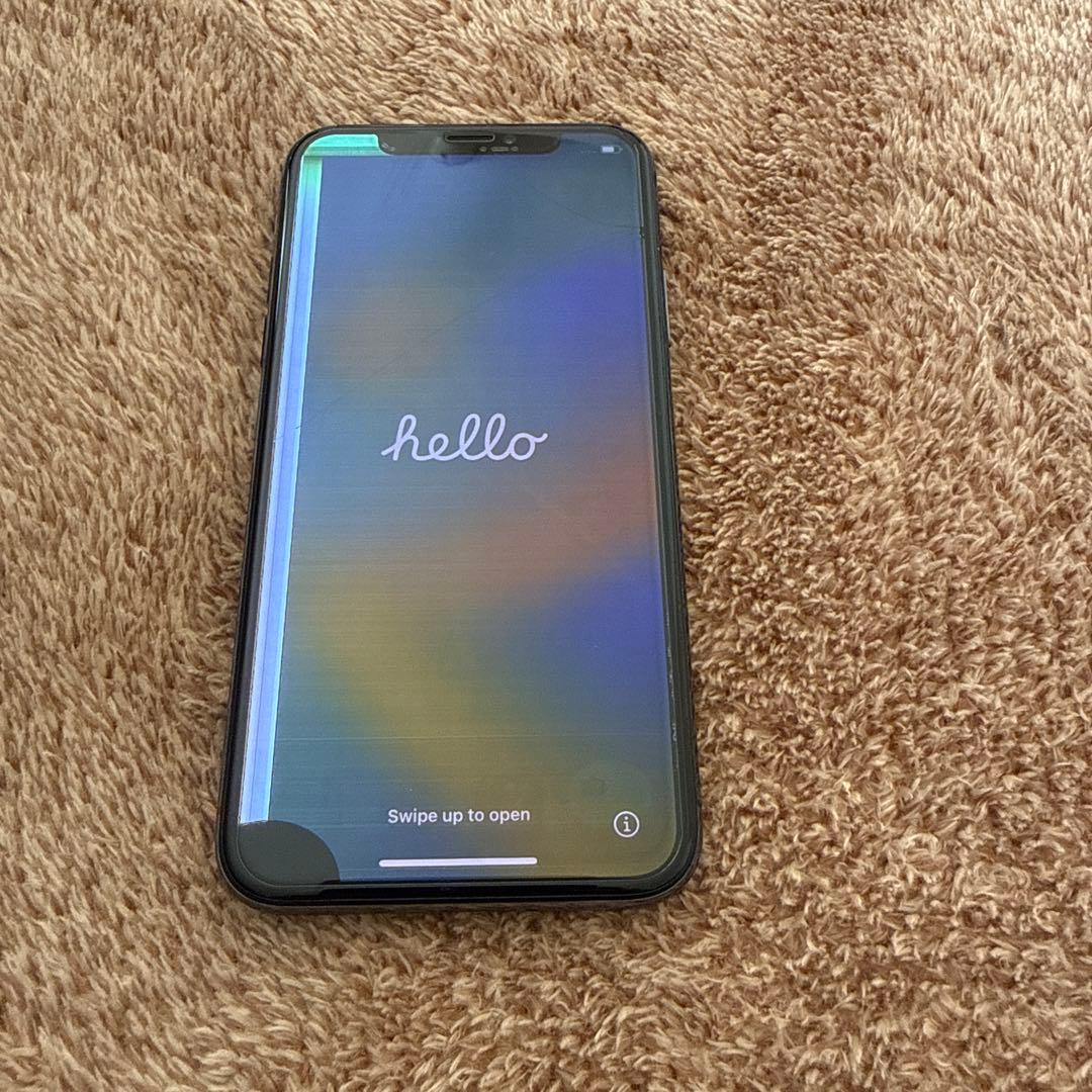 iPhone x ⭐︎256GB⭐︎画面に難ありジャンク⭐︎SIMフリー