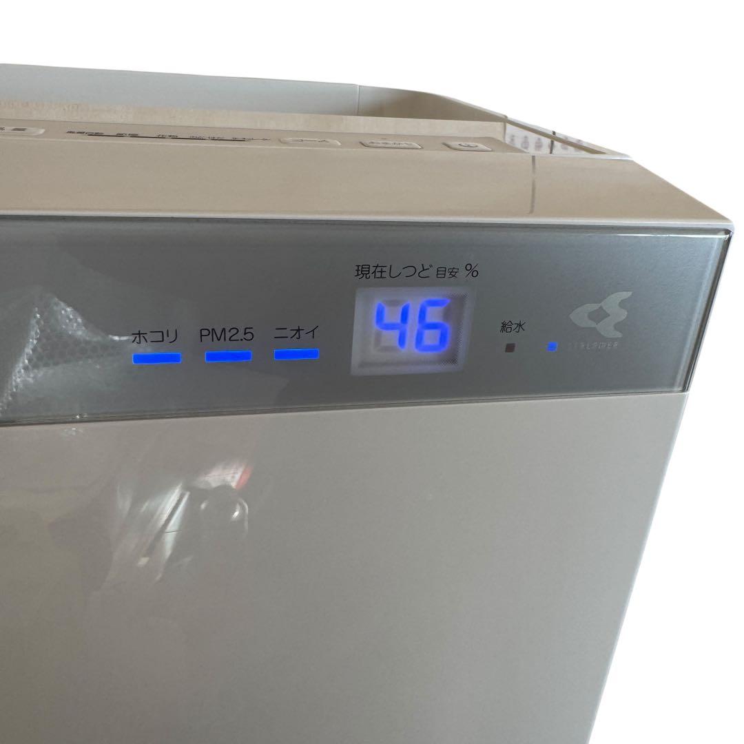 【美品】ダイキン加湿ストリーマ空気清浄機MCK70XKS-W