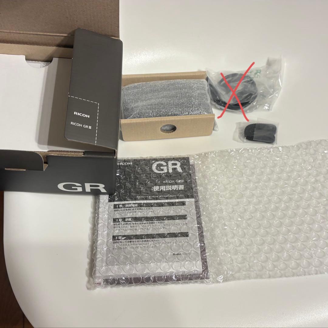おまけ付き　ほぼ新品【ショット回数1回】RICOH GR Ⅲ