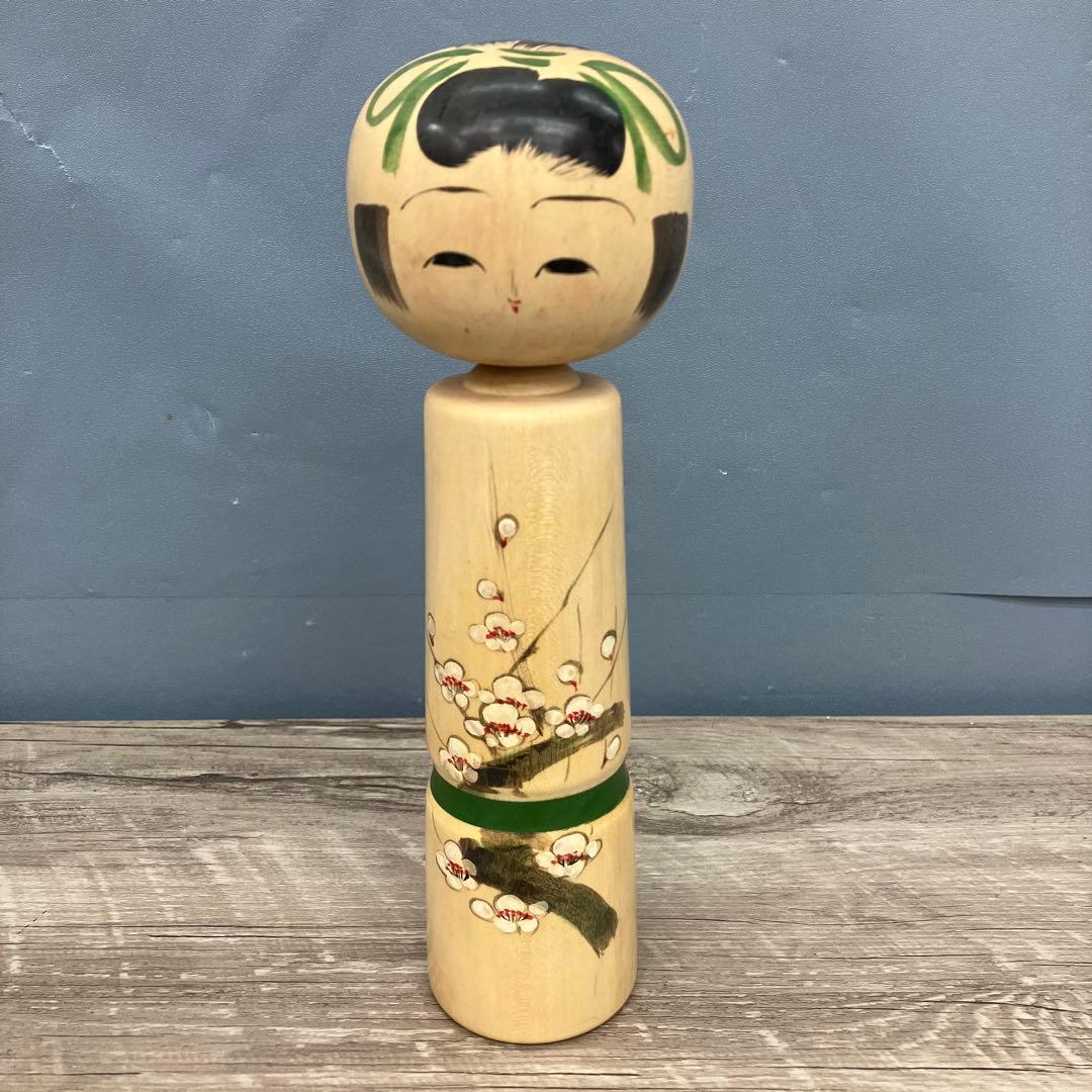 E-4 伝統工芸品 こけし 2体セット 創作こけし 近代こけし こけし 置き物