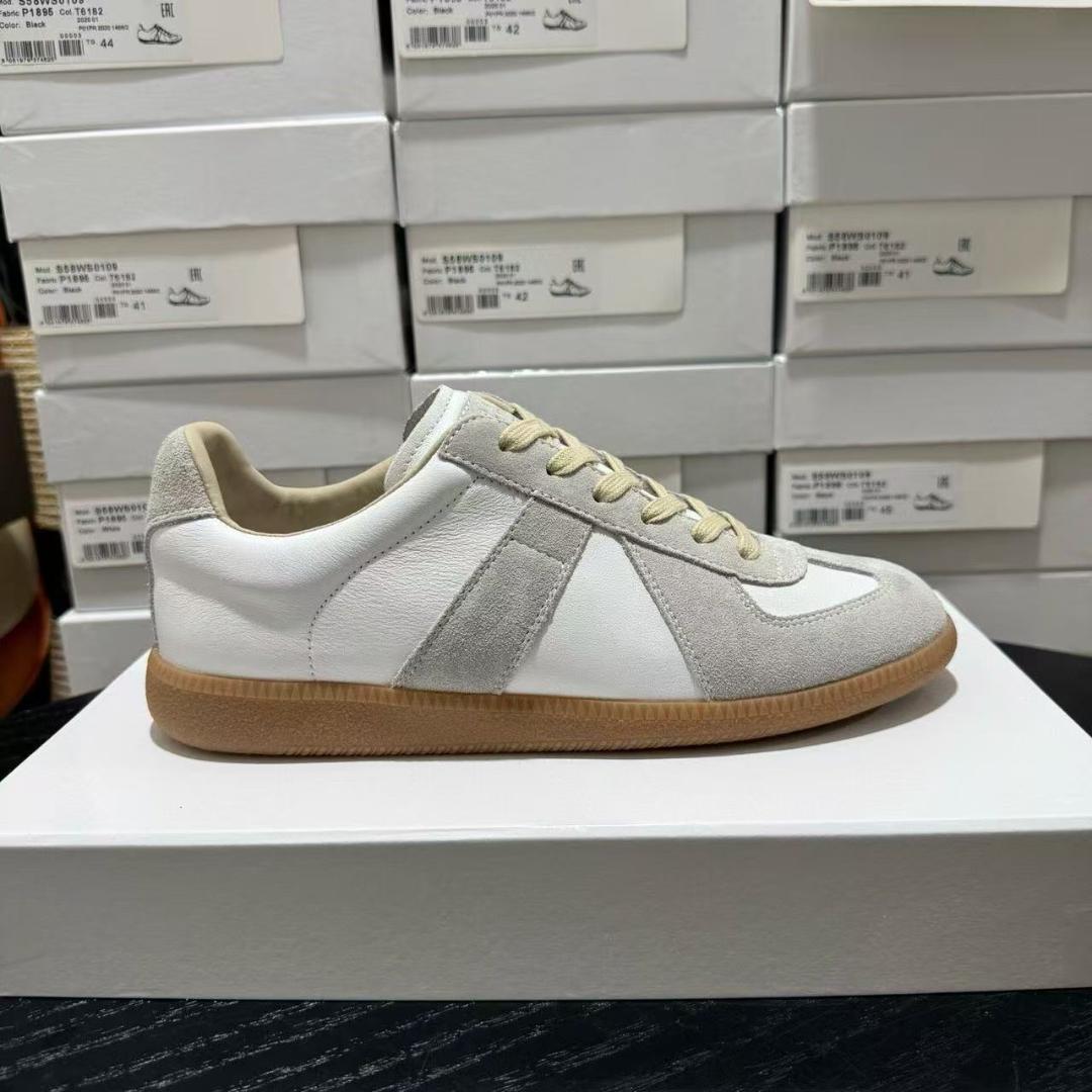 Maison Margiela カーフスキン ガムソールスニーカー