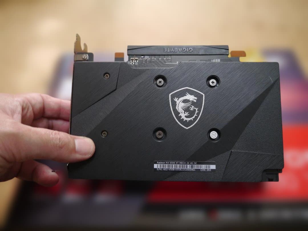 グラフィックボード・グラボ・ビデオカード msi graphic card AMD RX6500XT 4GB OC