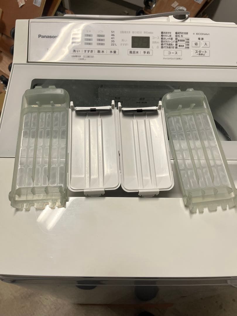 パナソニック全自動洗濯機NA-FA7H2 2023年製 7kgT