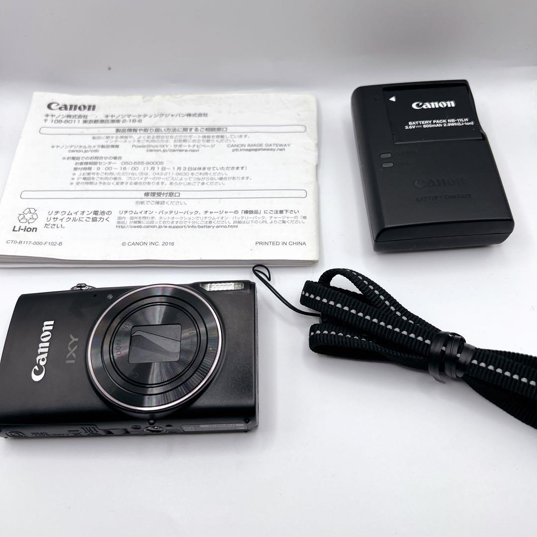 Canon IXY 650 デジタルカメラBlack Wi-Fi Full HD