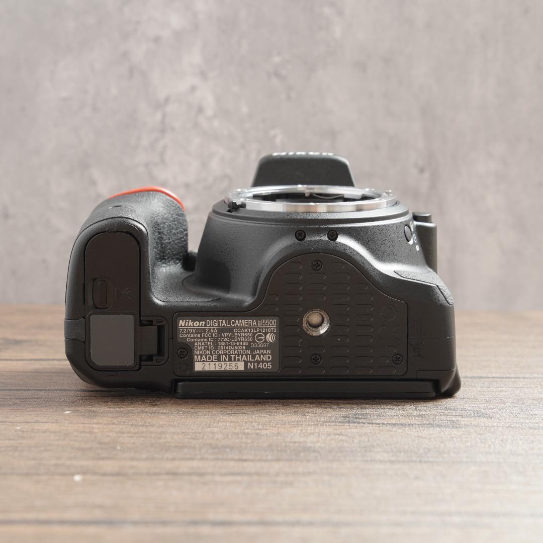 ショット数381回で新品級✨Wi-Fi✨Nikon D5500　1040-1