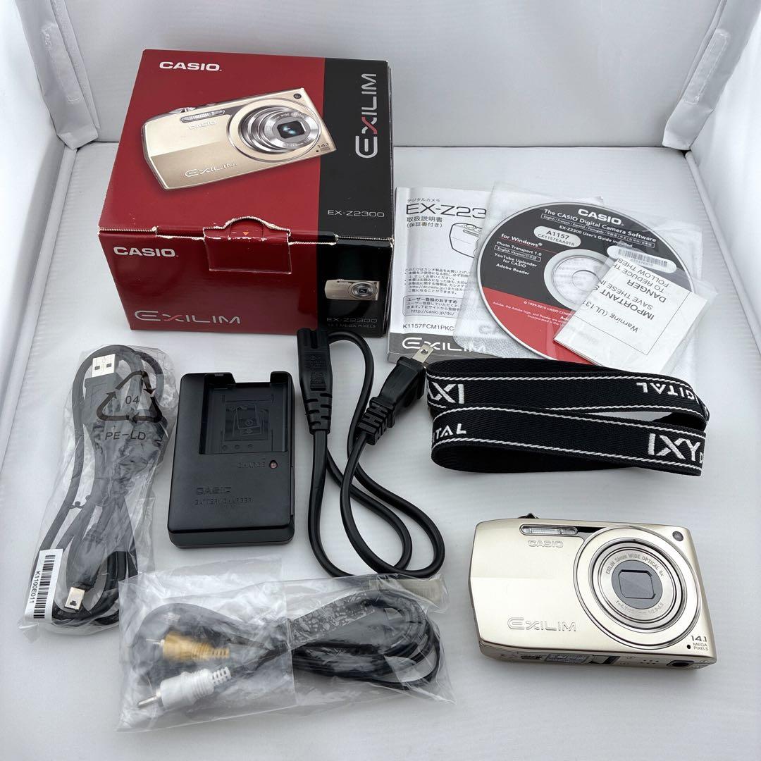極美品　CASIO EXILIM EX-Z2300 ゴールド コンデジ