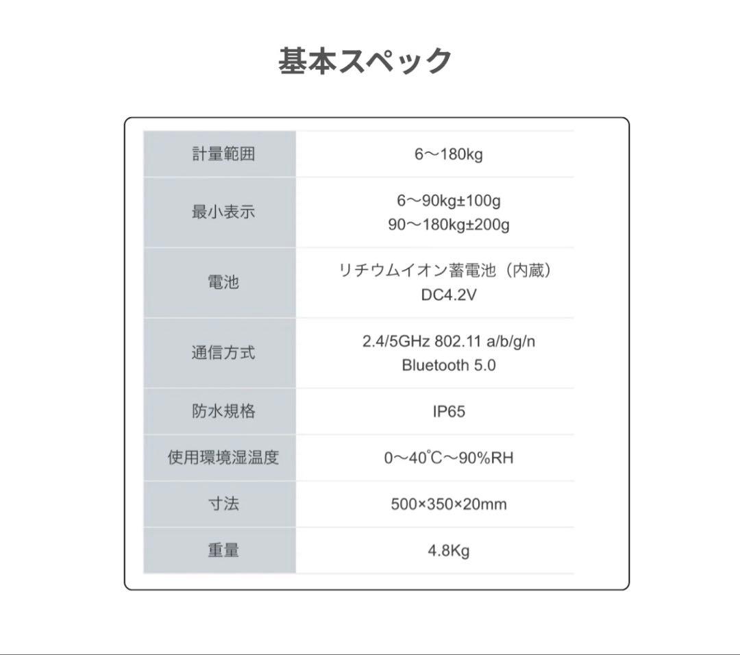 issin スマートバスマット体重計　最新モデル　新品未使用　期間限定値下げ