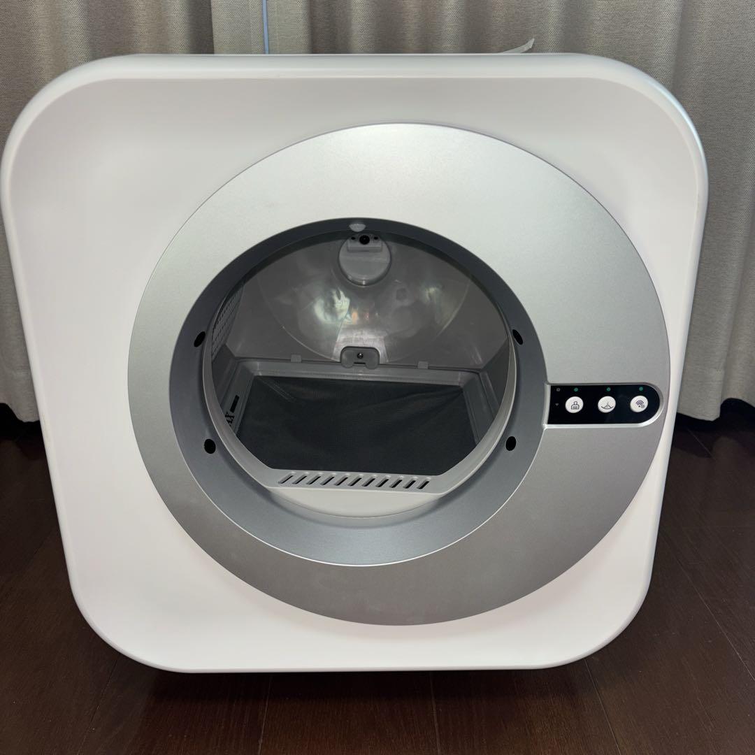 猫トイレ 自動 カメラ付き 65L多頭飼い対応 消臭 搭載 スマホ管理 自動清掃