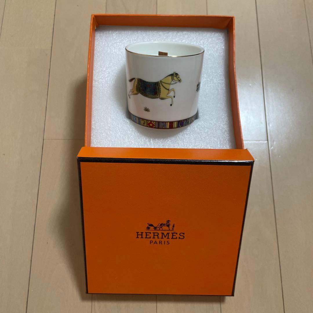 HERMES 馬デザイン アロマキャンドル