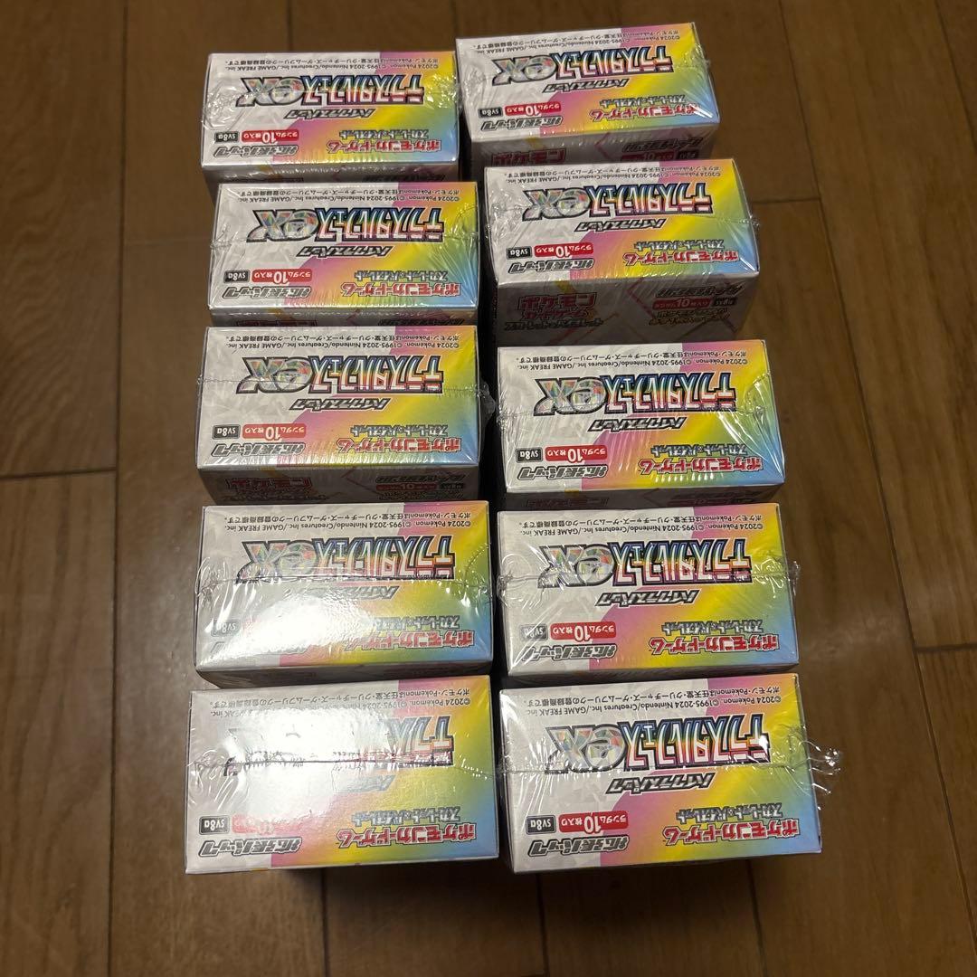 ポケカ　テラスタルフェスex シュリンク付き10BOX