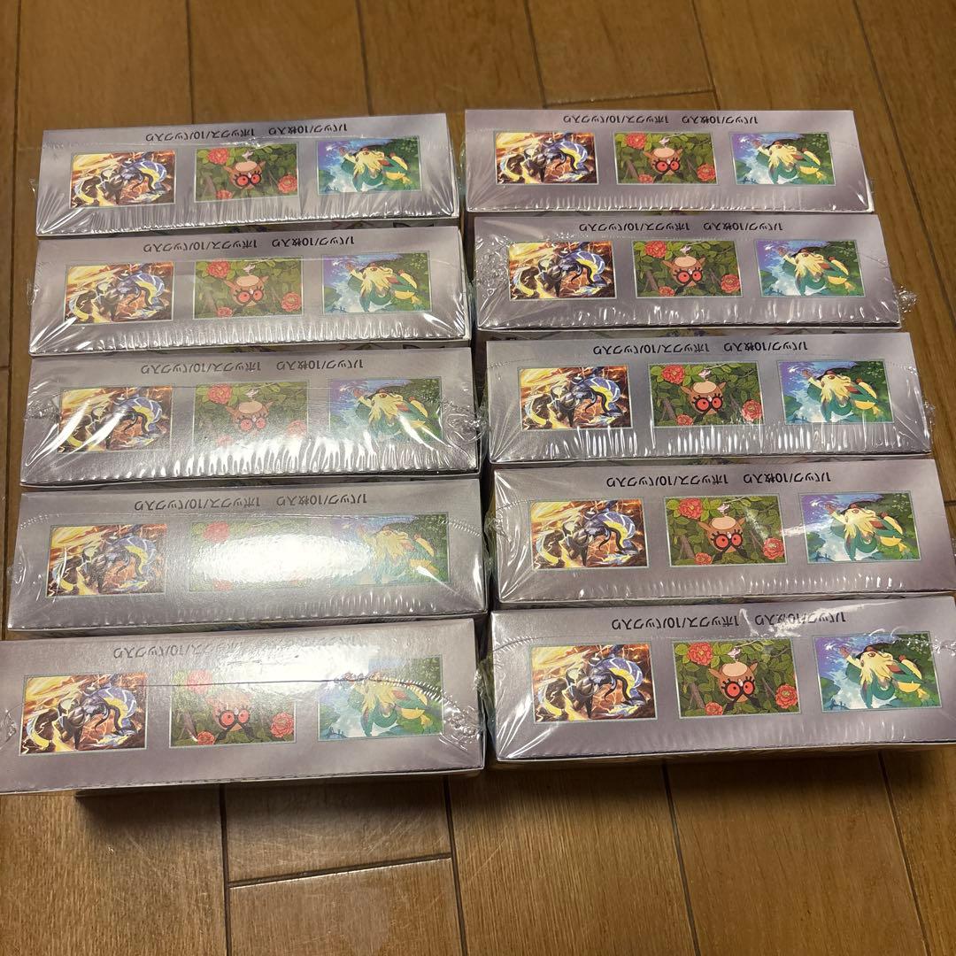 ポケカ　テラスタルフェスex シュリンク付き10BOX