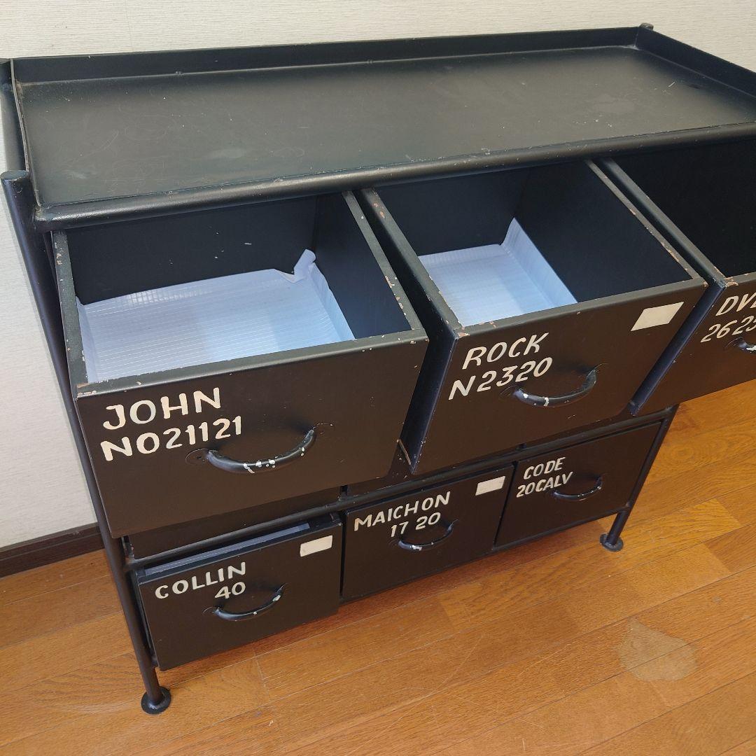 スチールチェスト横型9杯引出し ienowa イエノワチェスト