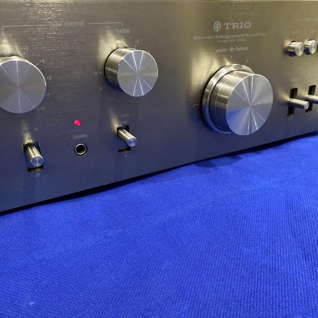 希少色 TRIO プリメインアンプ KA-5300 動作品 トリオ