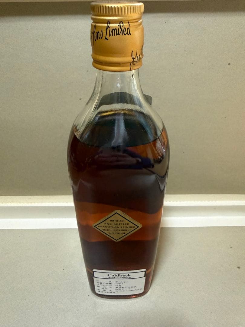 ウイスキー JohnnieWalker Old Scotch Whisky 01