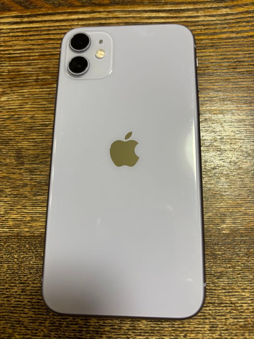 Apple iPhone 11 64GBパープル 【付属品完備】