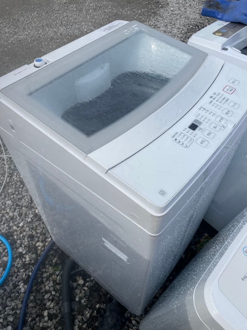 ニトリ　かっこいいガラス扉　洗濯機6kg 2021年