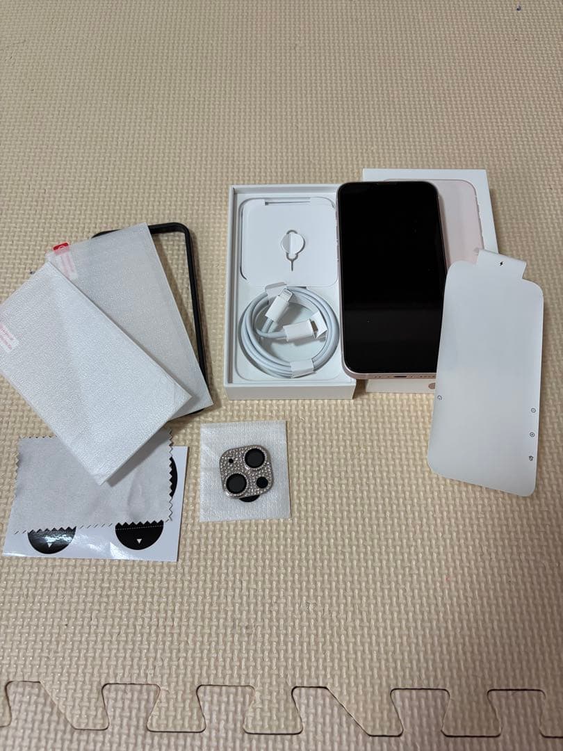 iPhone 13 mini 超美品！256GB ピンク おまけ付