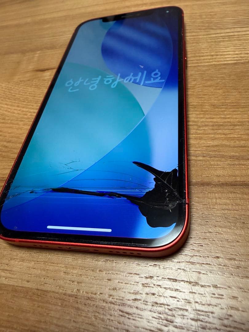 【ジャンク】iPhone 12 RED 128GB SIMフリー