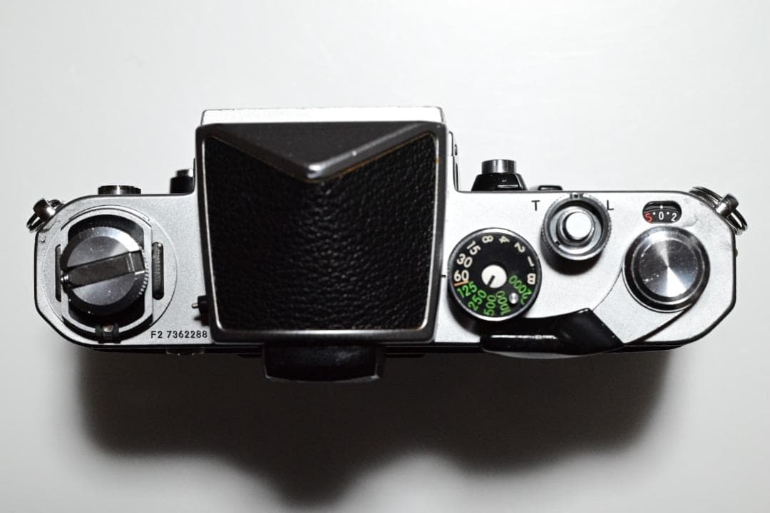 動作良好 Nikon F2 アイレベル シルバー DE-1 736万台 1974