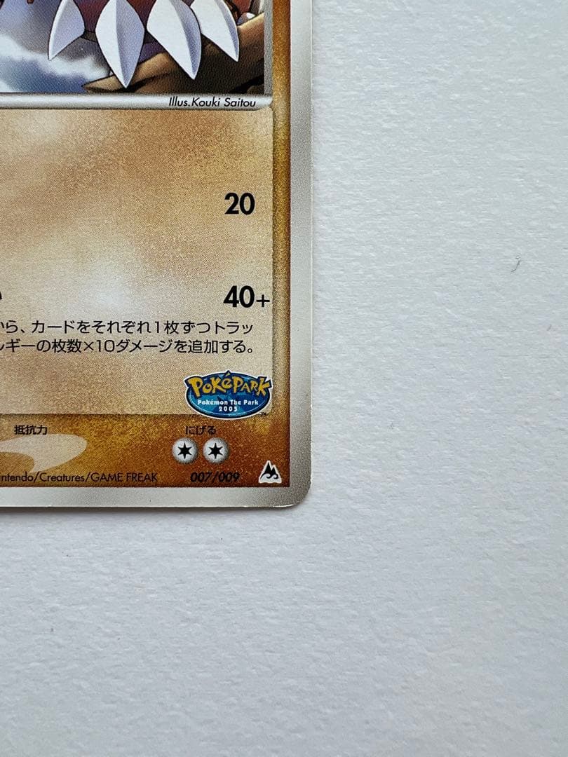 グラードン ポケパークプレミアムファイル 007/009 プロモ