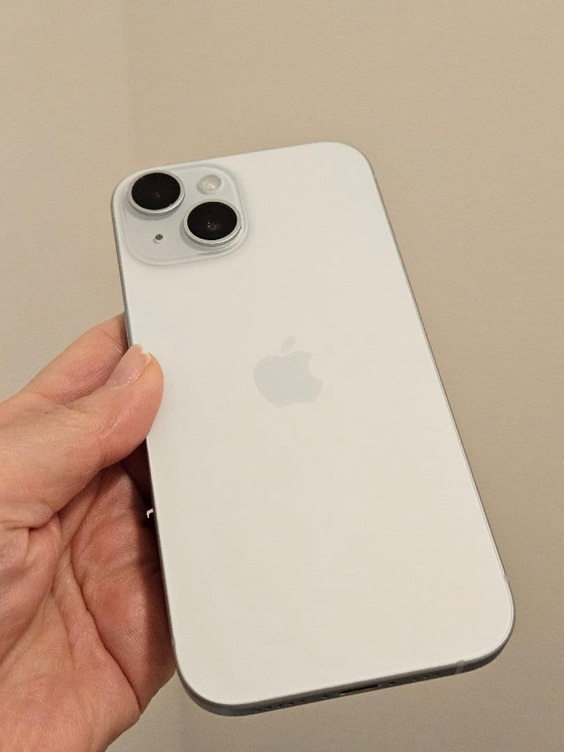 ⭐︎iPhone 15 ブルー 128GB ソフトバンク デモ機