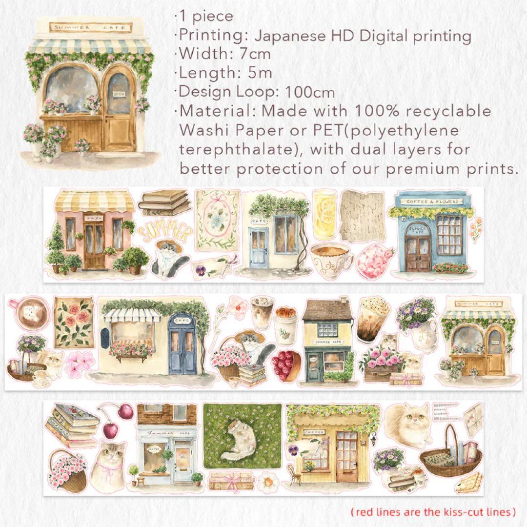 カナダWT Pre-cut Summer Café PET