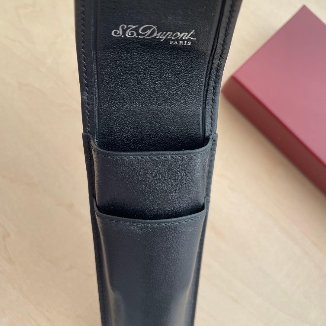 S.T.DUPONT Paris 新品 レザー製ペンホルダー