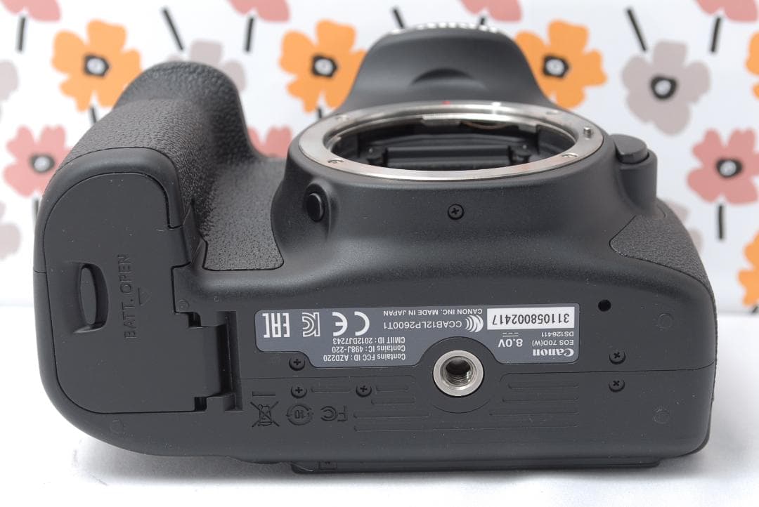 ❤Canon EOS 70D❤高速AF＆連写で瞬間撮影❤Wi-Fiスマホ転送OK